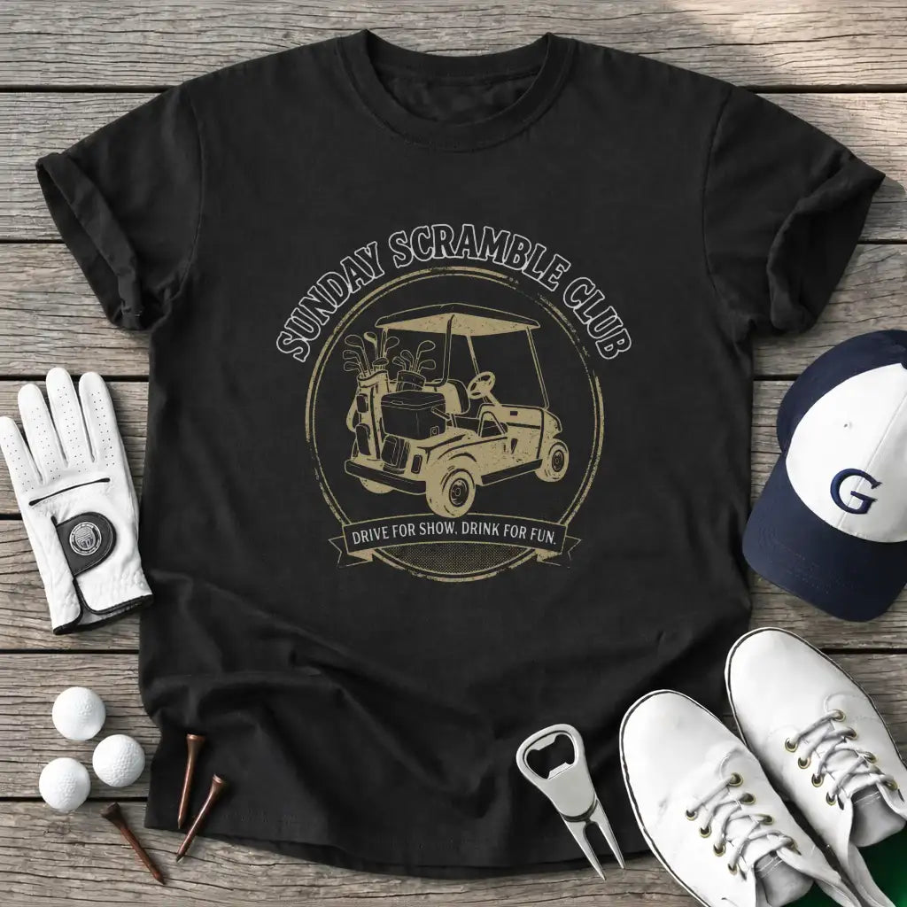 Black / S Sunday Scramble T-Shirt