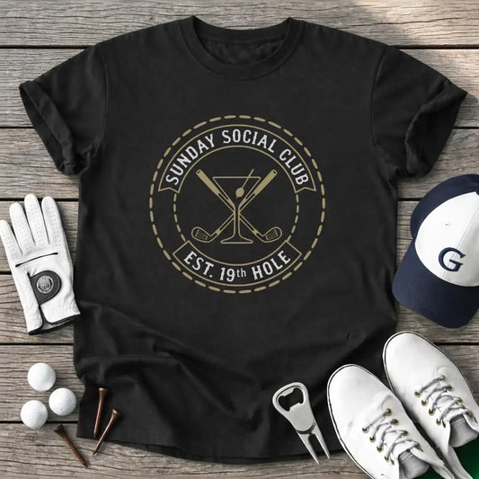 Black / S Sunday Social Club T-Shirt