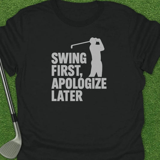 Black / S Swing First T-Shirt