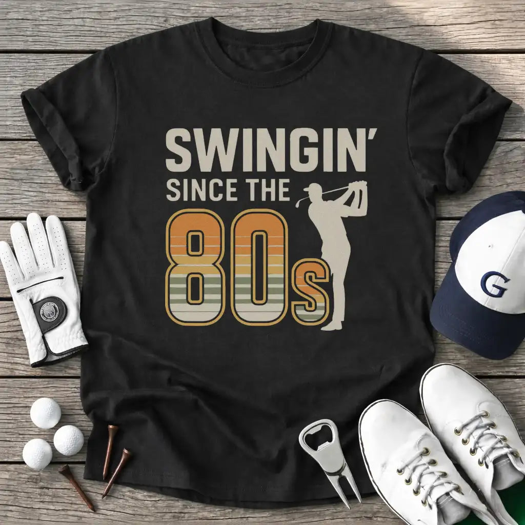 Black / S Swingin Since The T-Shirt