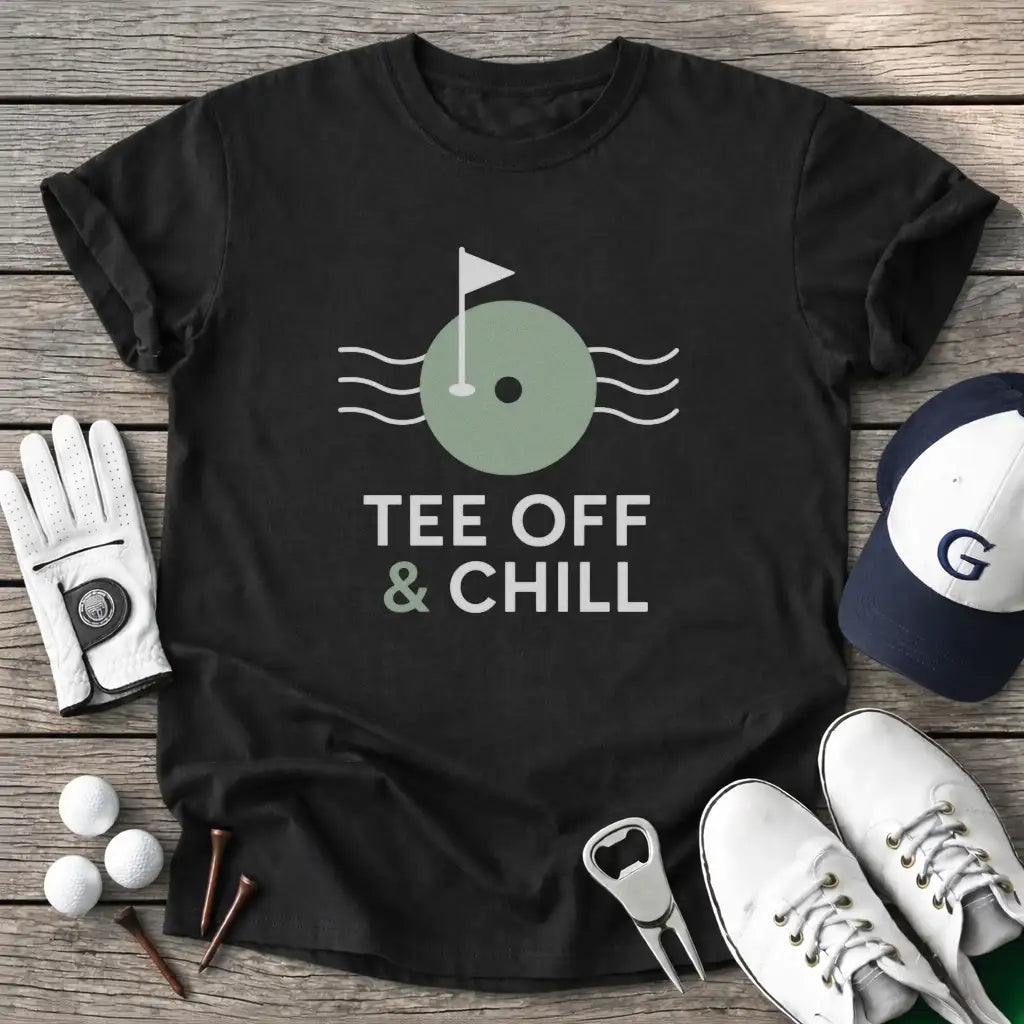 Black / S Tee Off Chill T-Shirt