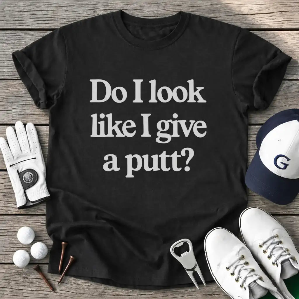 Black / S Text Look Like Give T-Shirt