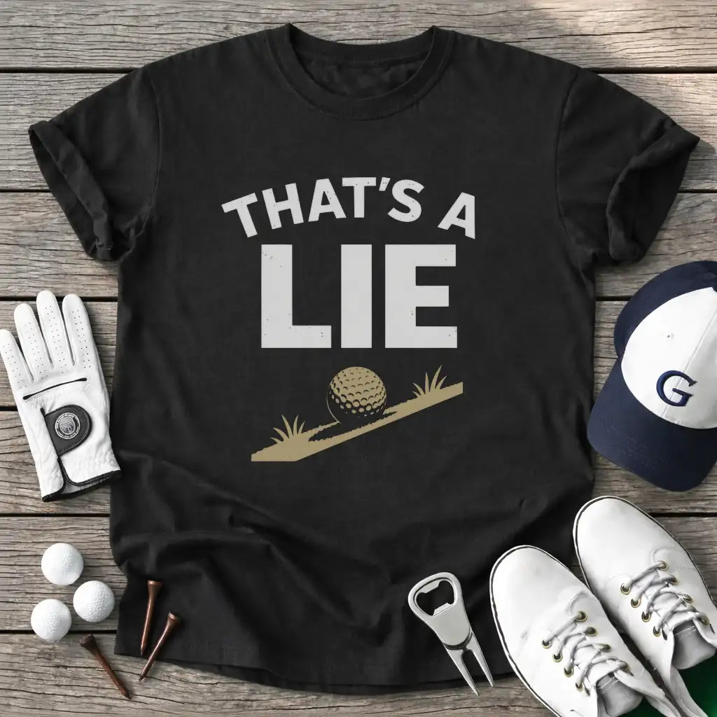 Black / S Thats Lie T-Shirt