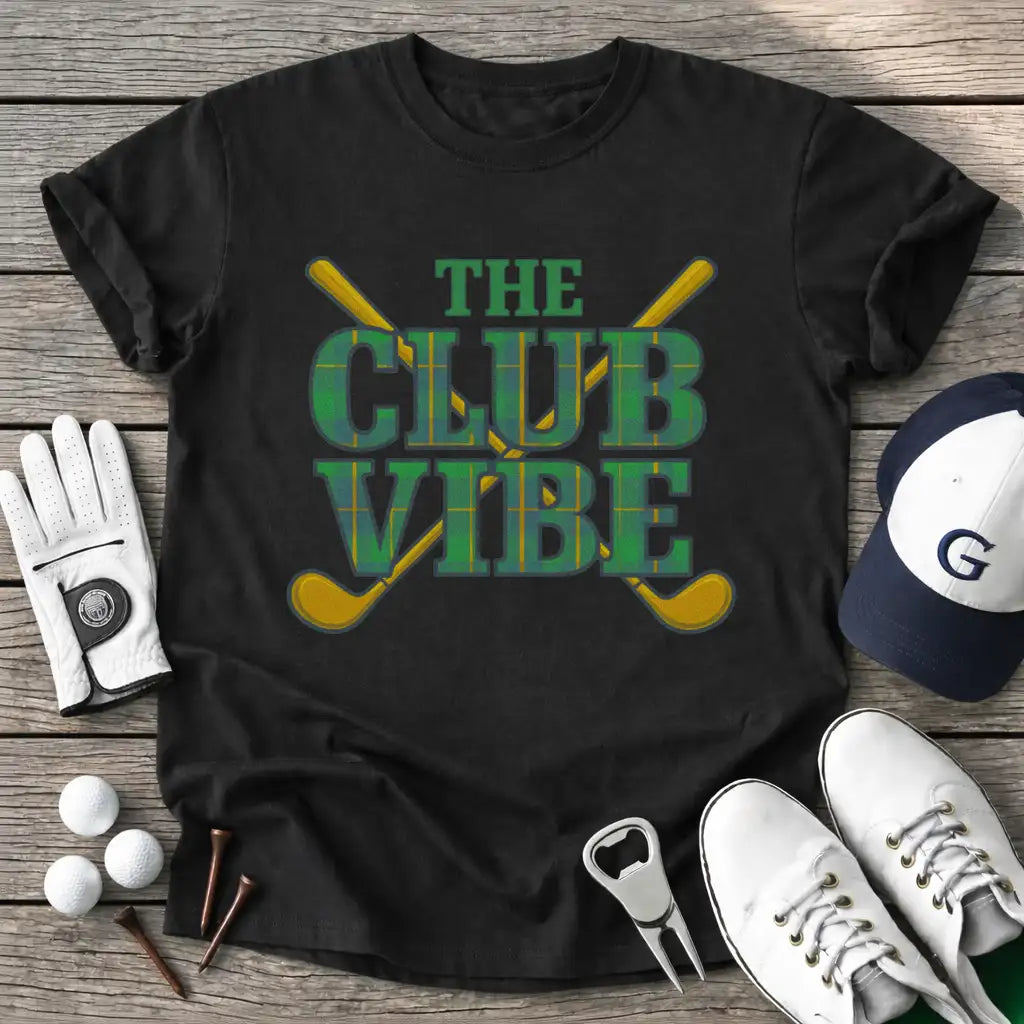 Black / S The Club Vibe T-Shirt