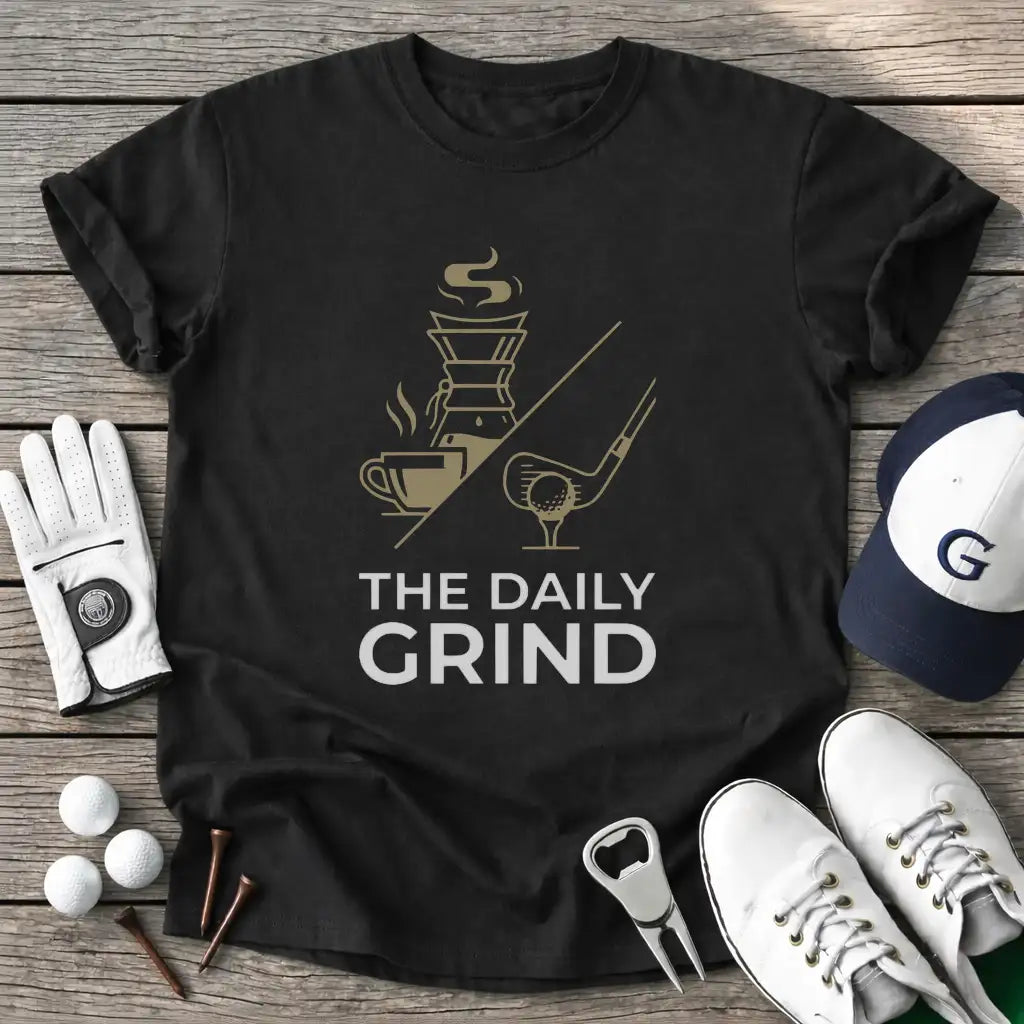 The Daily Grind T-Shirt in Black