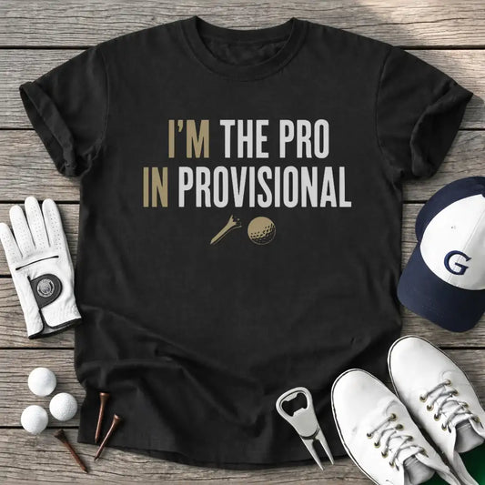 The Pro Provisional T-Shirt in Black