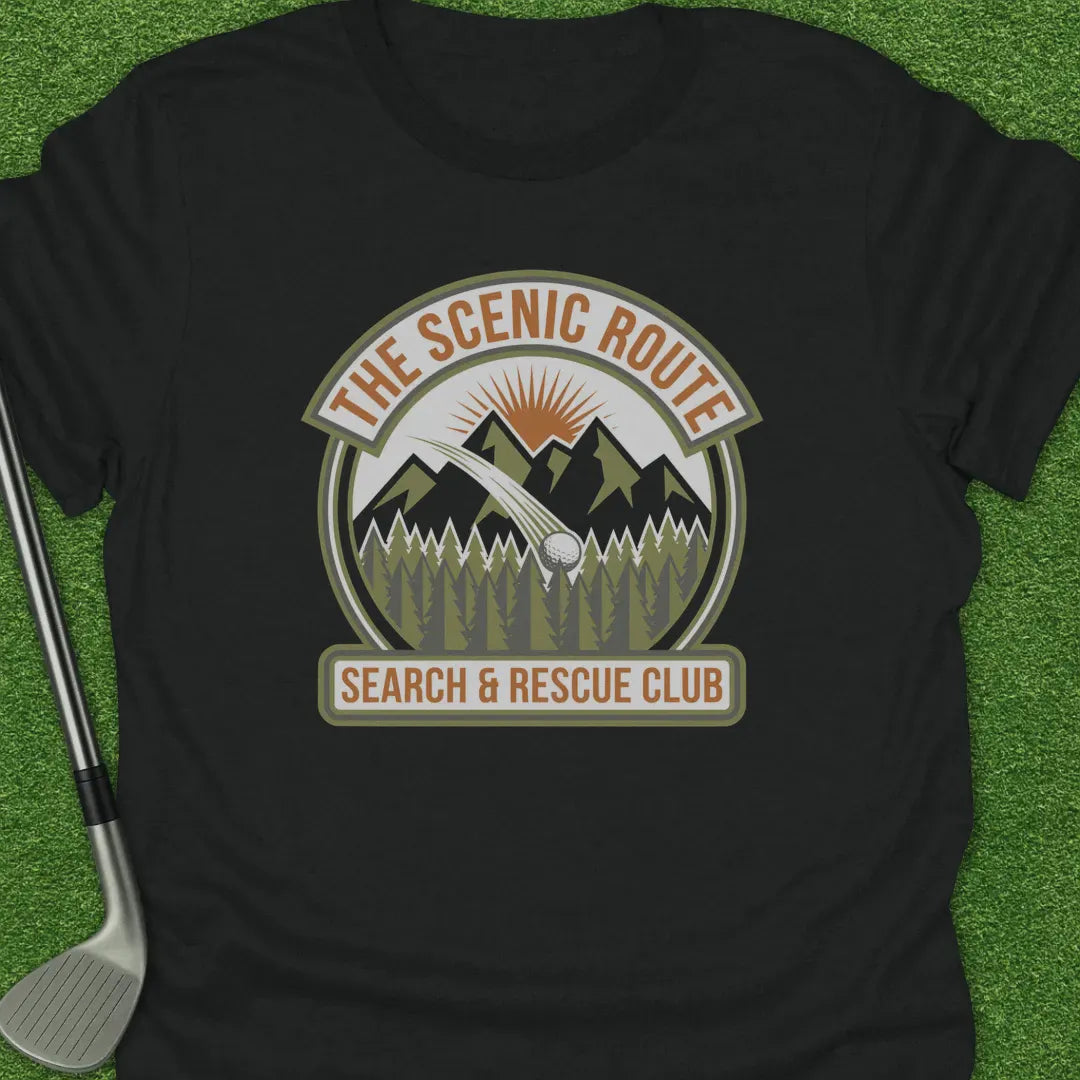 Black / S The Scenic Route T-Shirt