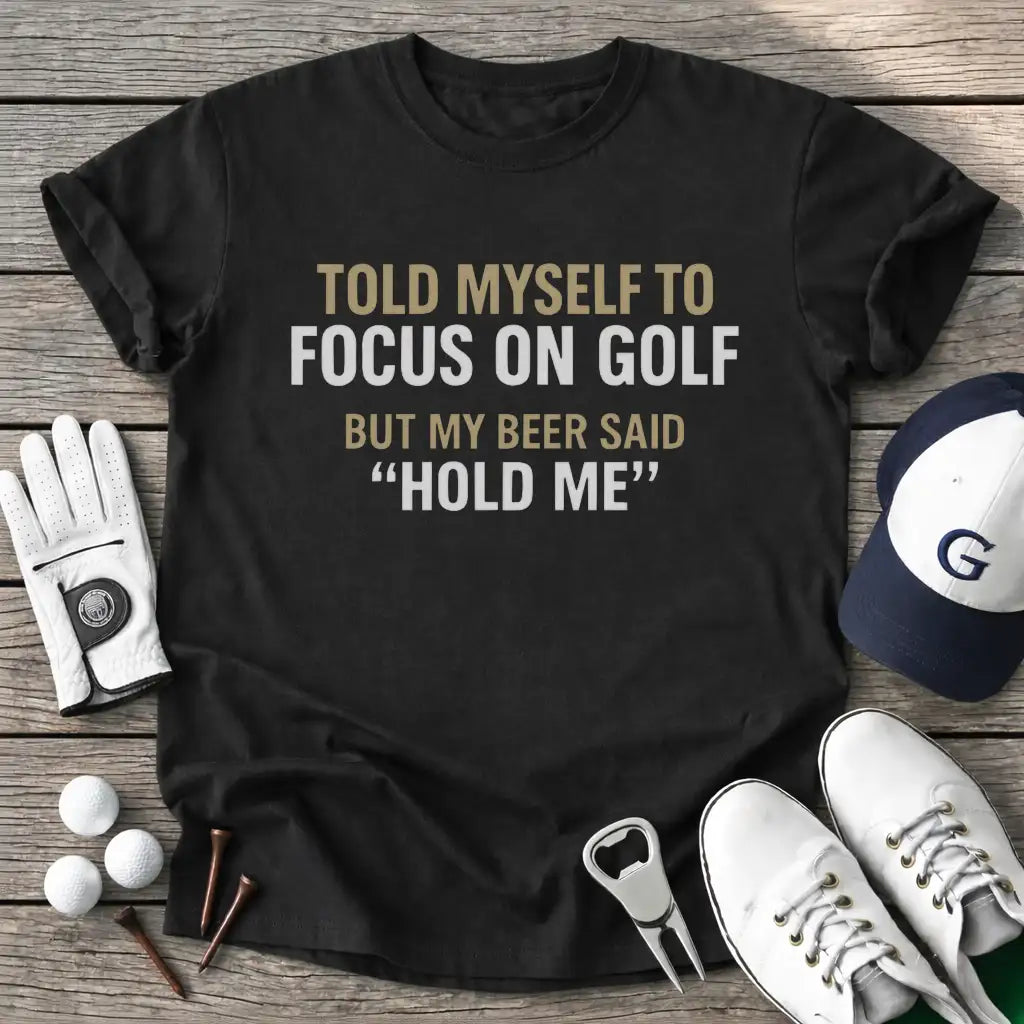 Black / S Told Myself Focus T-Shirt