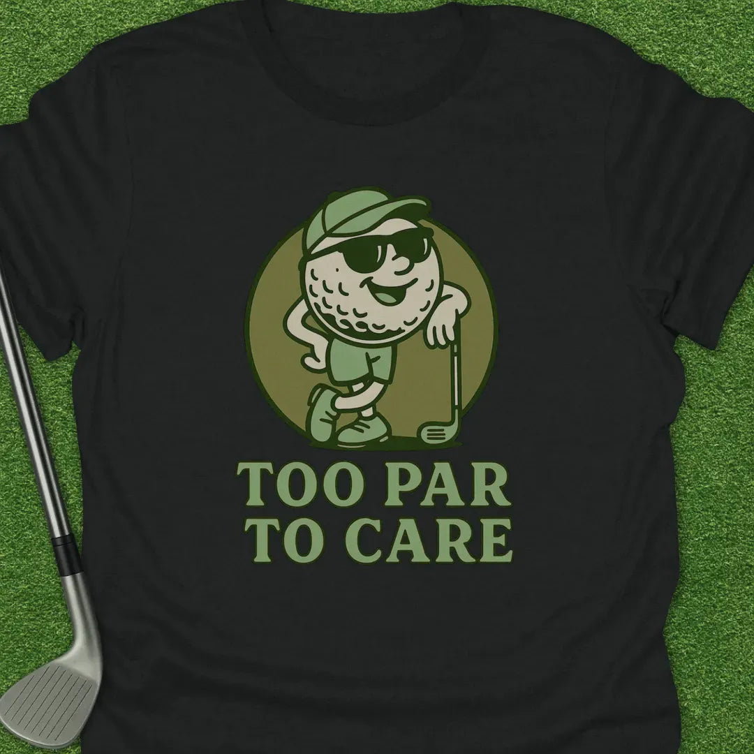 Black / S Too Par Care T-Shirt