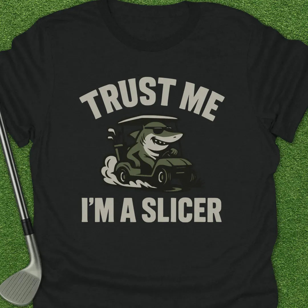 Black / S Trust Slicer T-Shirt