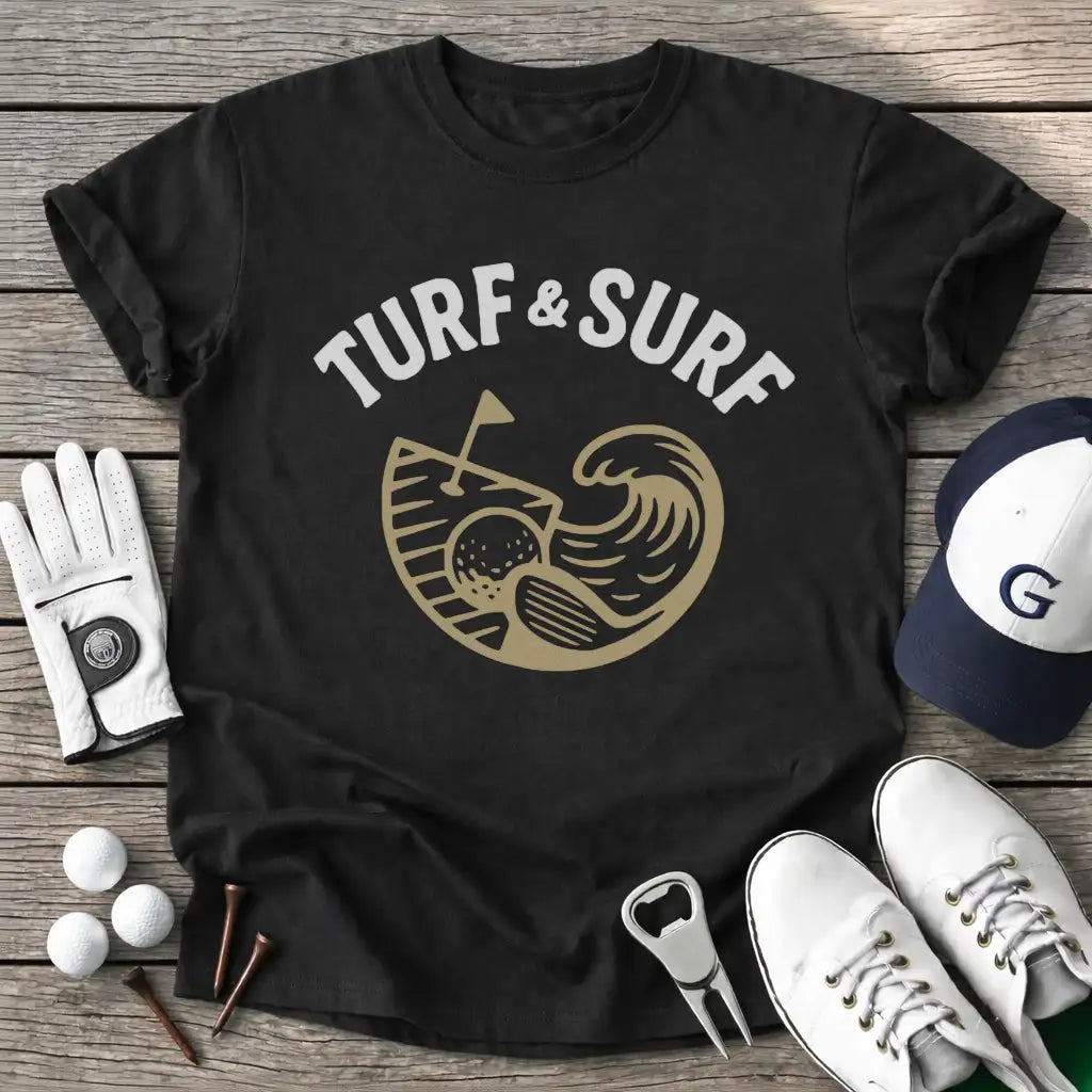 Black / S Turf Surf T-Shirt