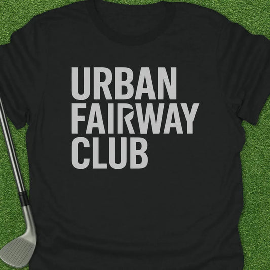 Black / S Urban Fairway Club T-Shirt