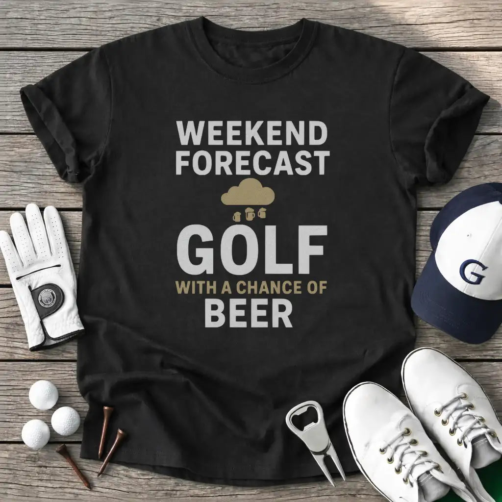 Black / S Weekend Forecast T-Shirt