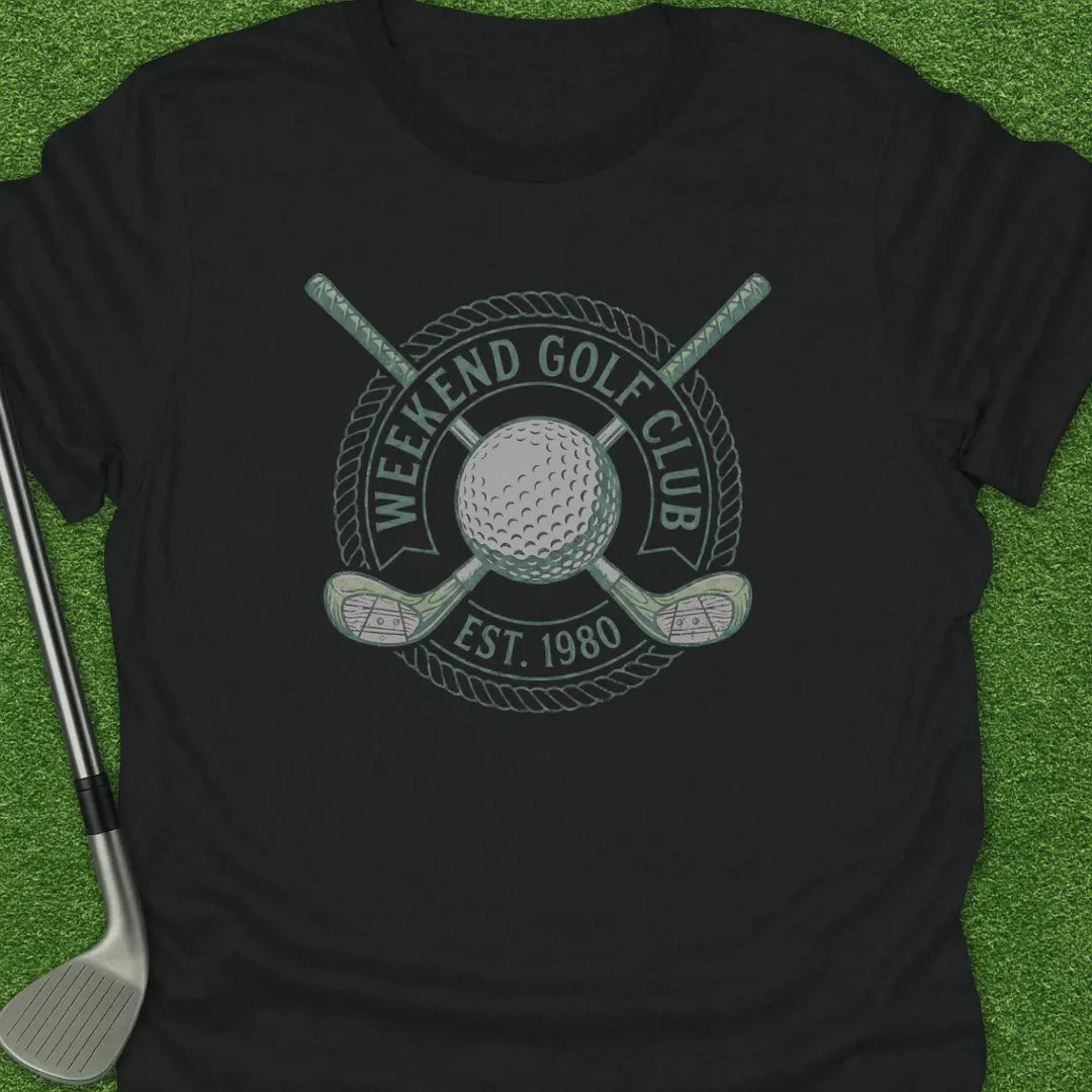Black / S Weekend Golf Club T-Shirt