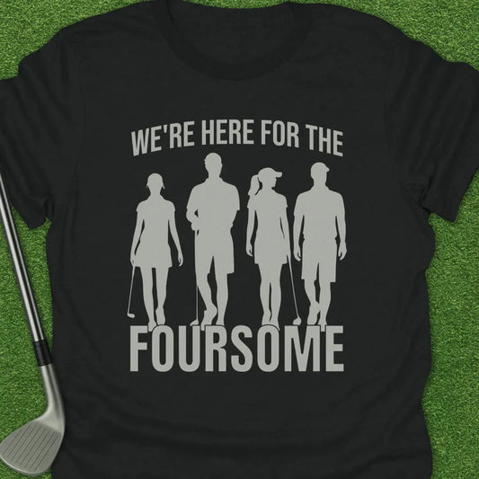 Black / S Were Here For The T-Shirt