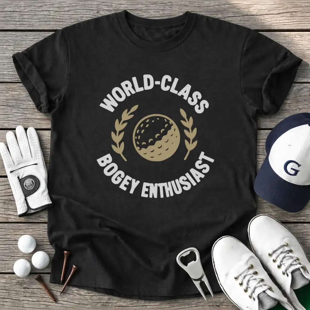 Black / S Worldclass Bogey T-Shirt