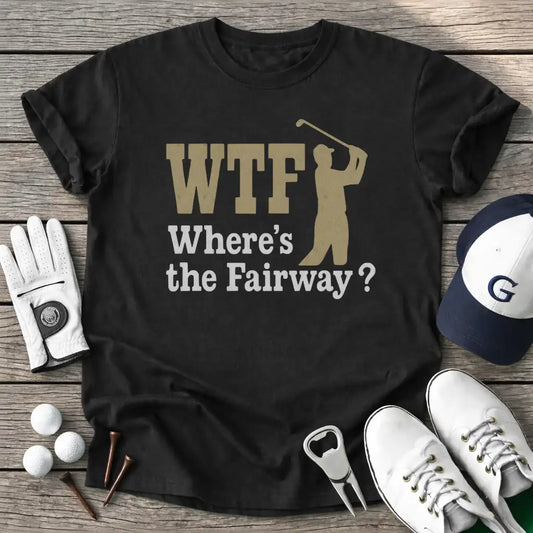 Black / S Wtf Wheres The T-Shirt