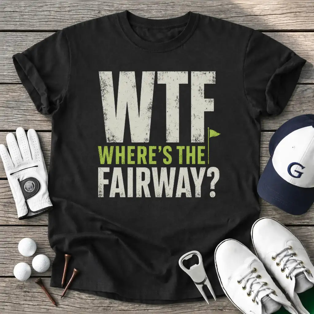 Black / S Wtf Wheres The T-Shirt