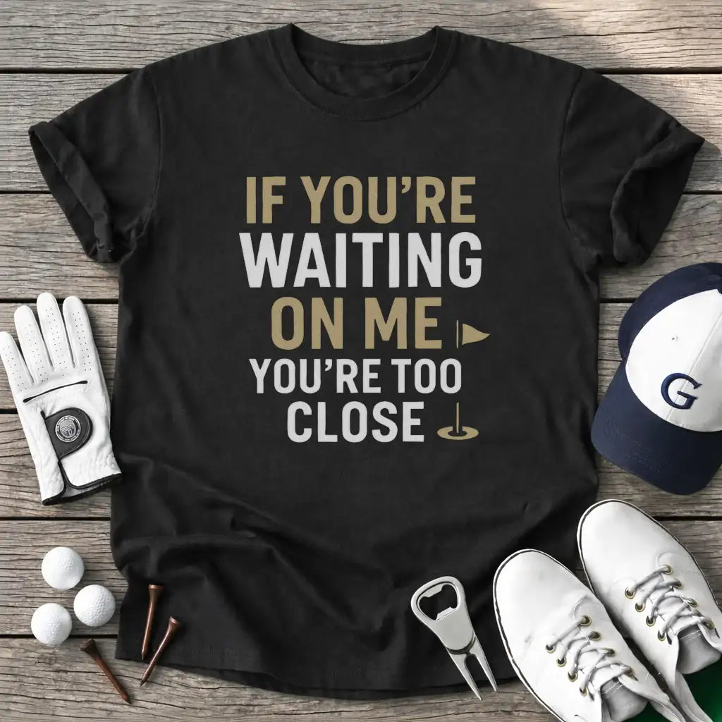 Black / S Youre Waiting Youre T-Shirt