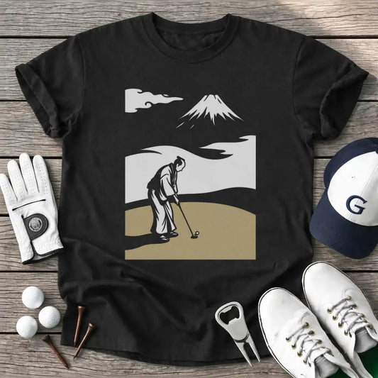 Zen Putt T-Shirt in Black