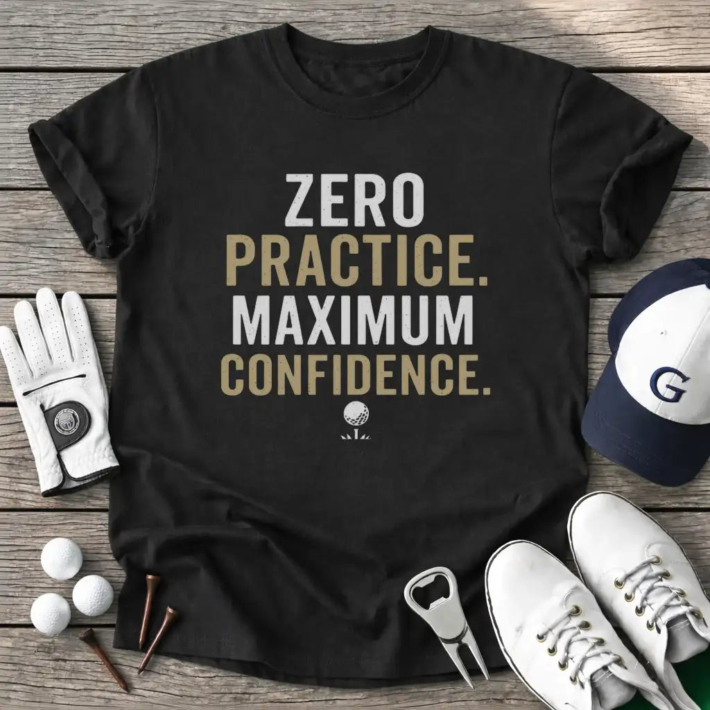 Black / S Zero Practice T-Shirt
