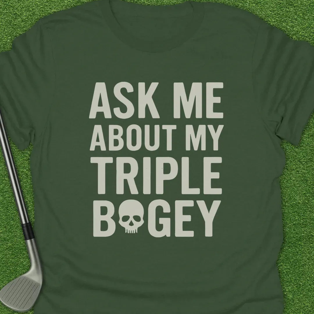 Military Green / S Ask About Triple T-Shirt