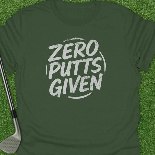 Military Green / S Badge Zero Putts T-Shirt