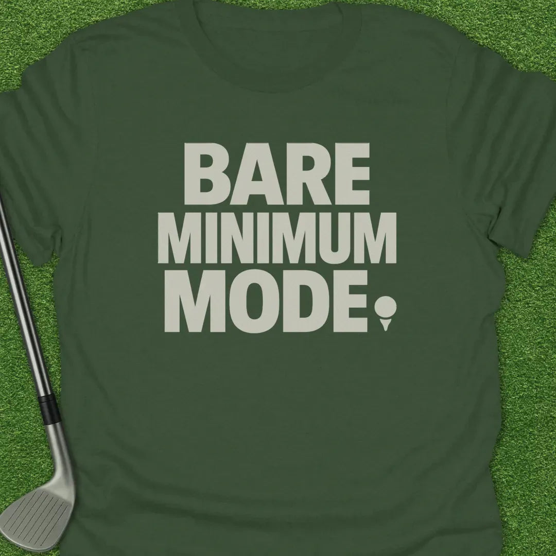 Military Green / S Bare Minimum Mode T-Shirt