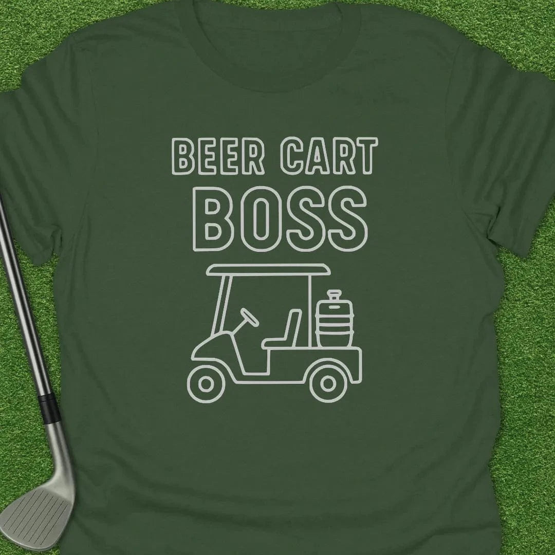 Military Green / S Beer Cart Boss T-Shirt