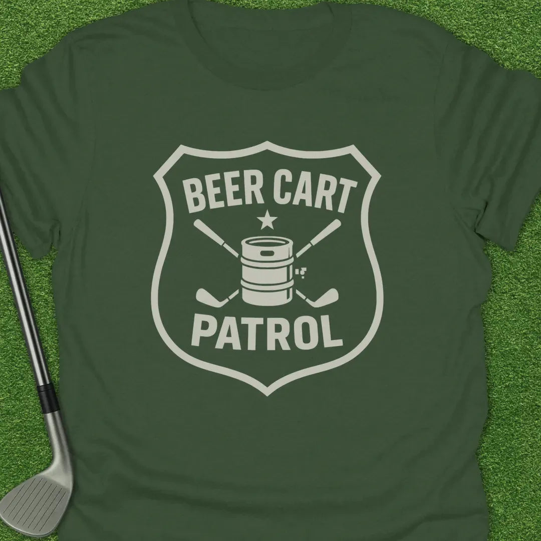 Military Green / S Beer Cart Patrol T-Shirt