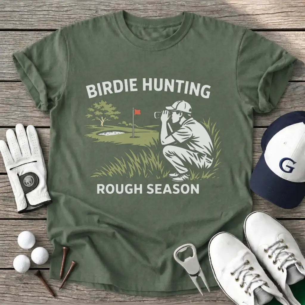 Military Green / S Birdie Hunting T-Shirt
