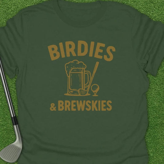 Military Green / S Birdies Brewskies T-Shirt