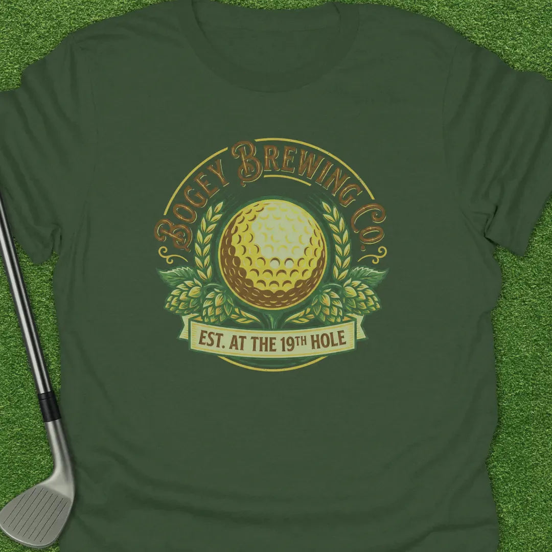 Military Green / S Bogey Brewing Est T-Shirt