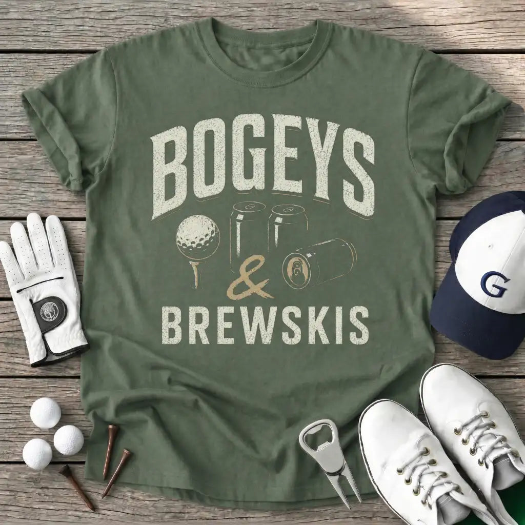 Military Green / S Bogeys Brewskis T-Shirt