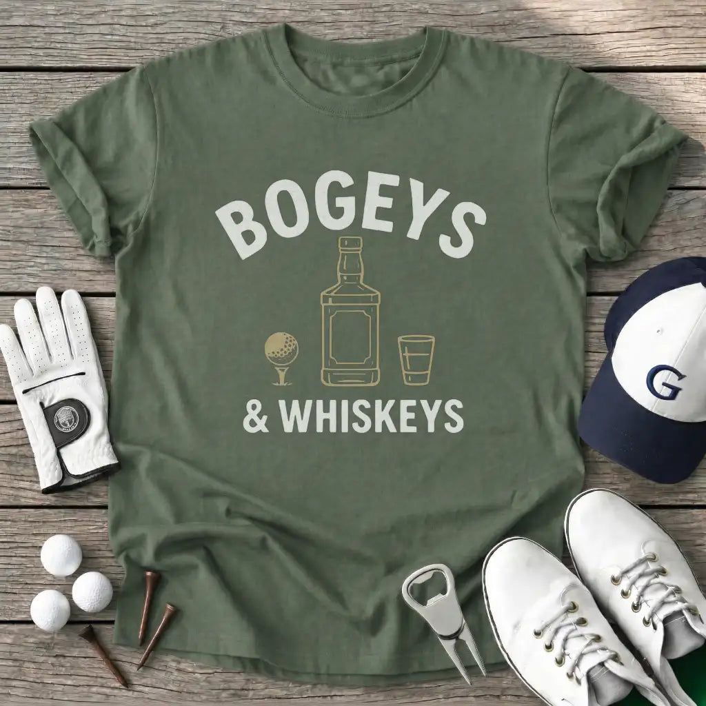 Military Green / S Bogeys Whiskeys T-Shirt