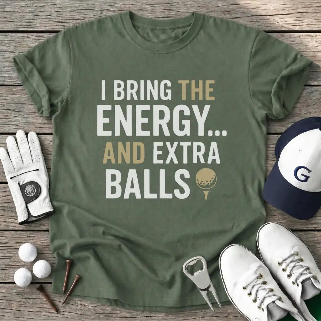 Military Green / S Bring The Energy T-Shirt