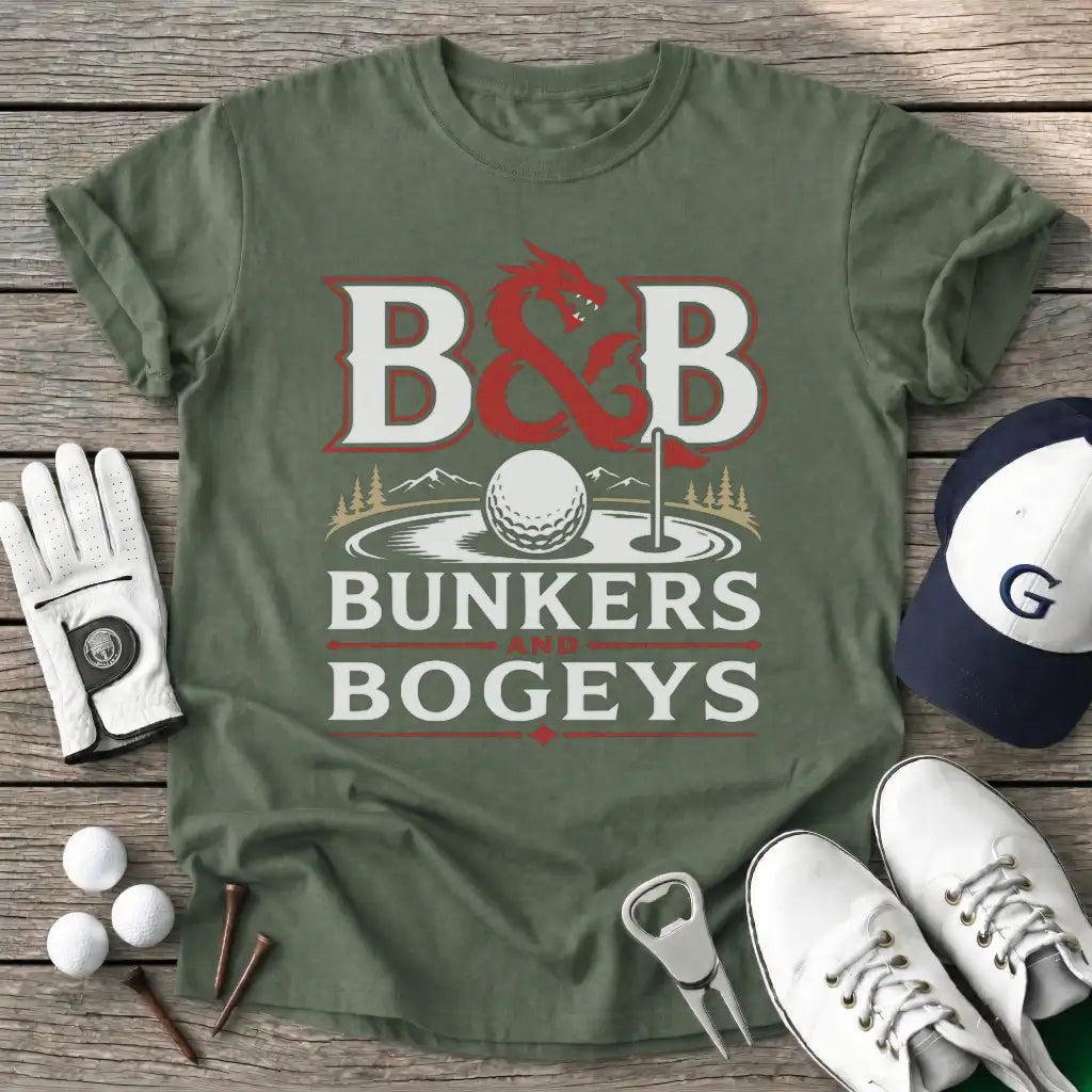 Military Green / S Bunkers Bogeys T-Shirt