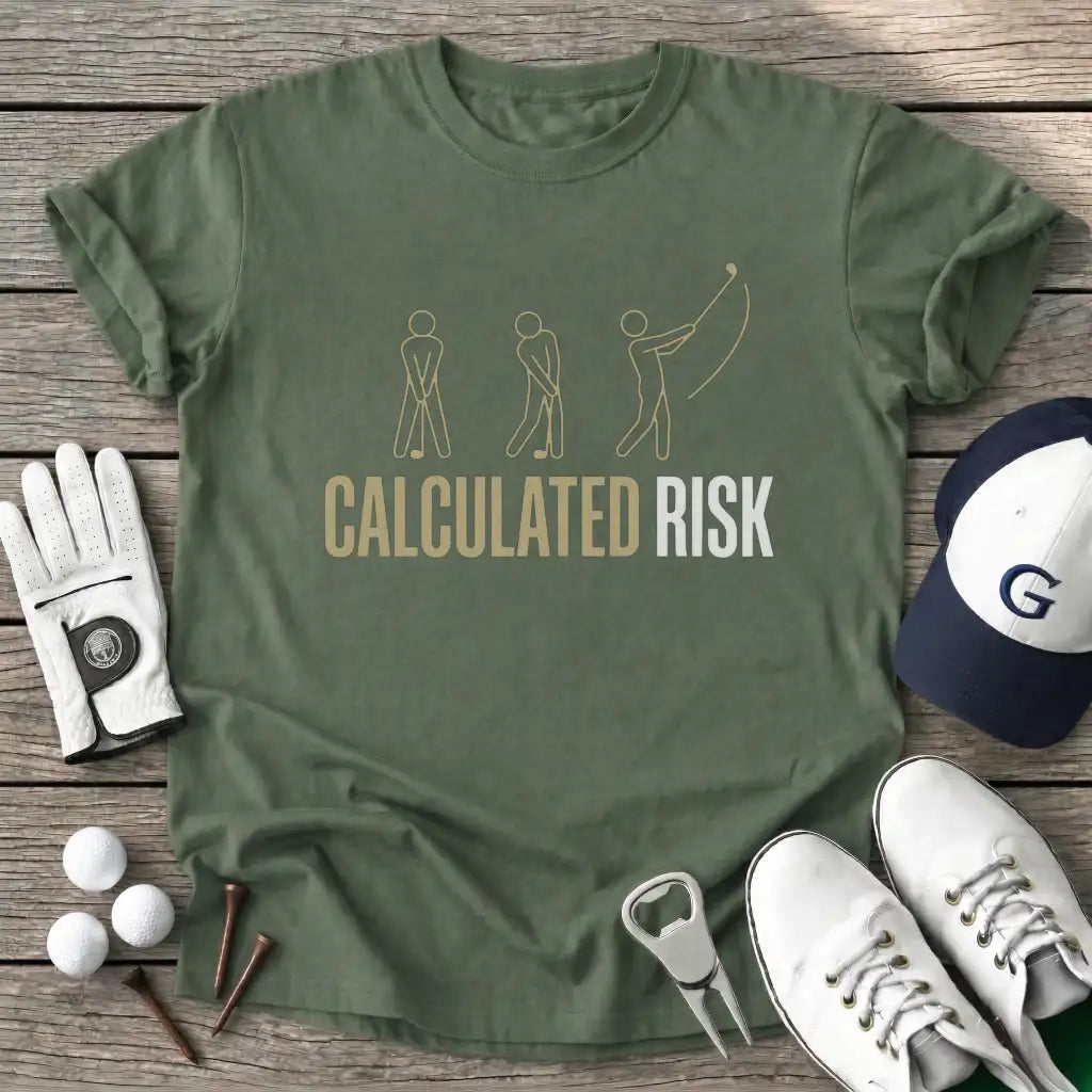 Military Green / S Calculated Risk T-Shirt