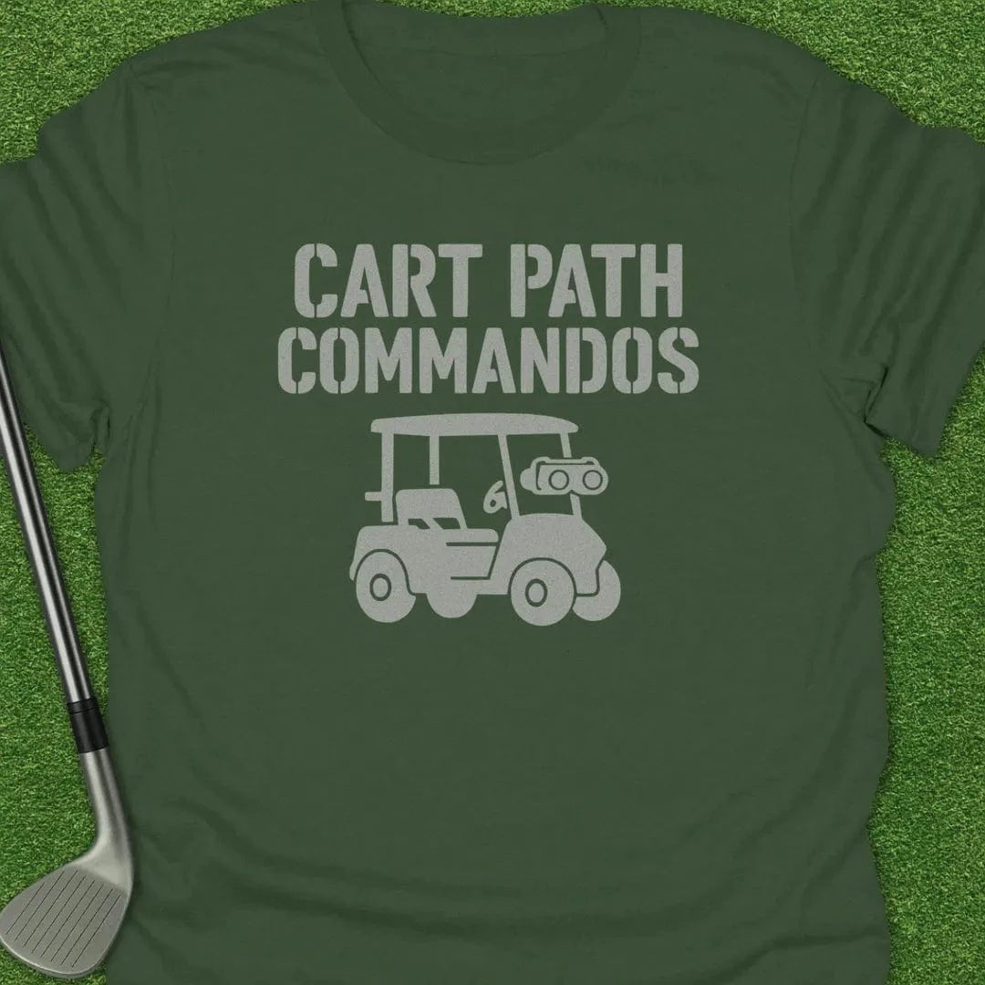 Military Green / S Cart Path Commandos T-Shirt
