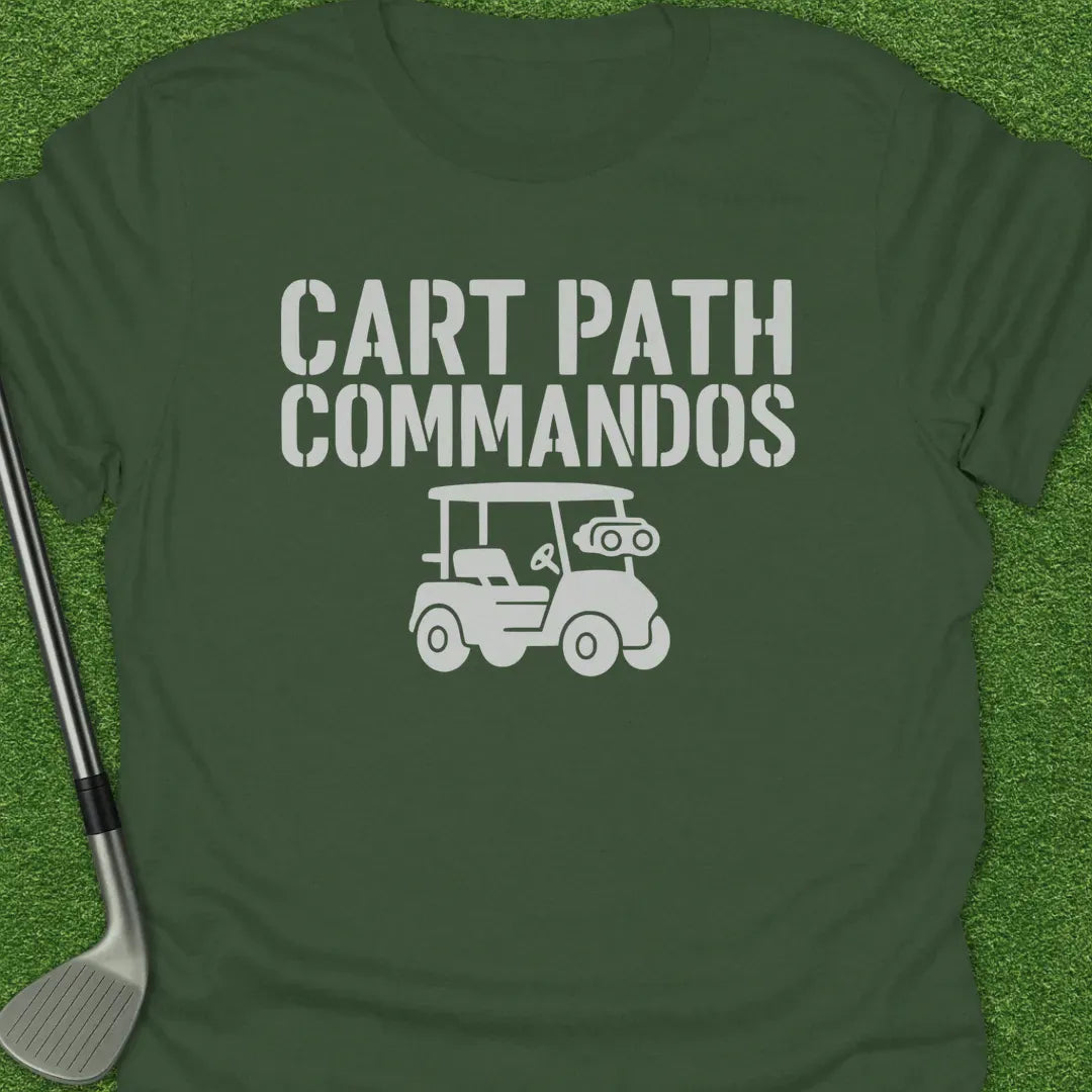 Military Green / S Cart Path Commandos T-Shirt