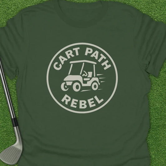 Military Green / S Cart Path Rebel T-Shirt