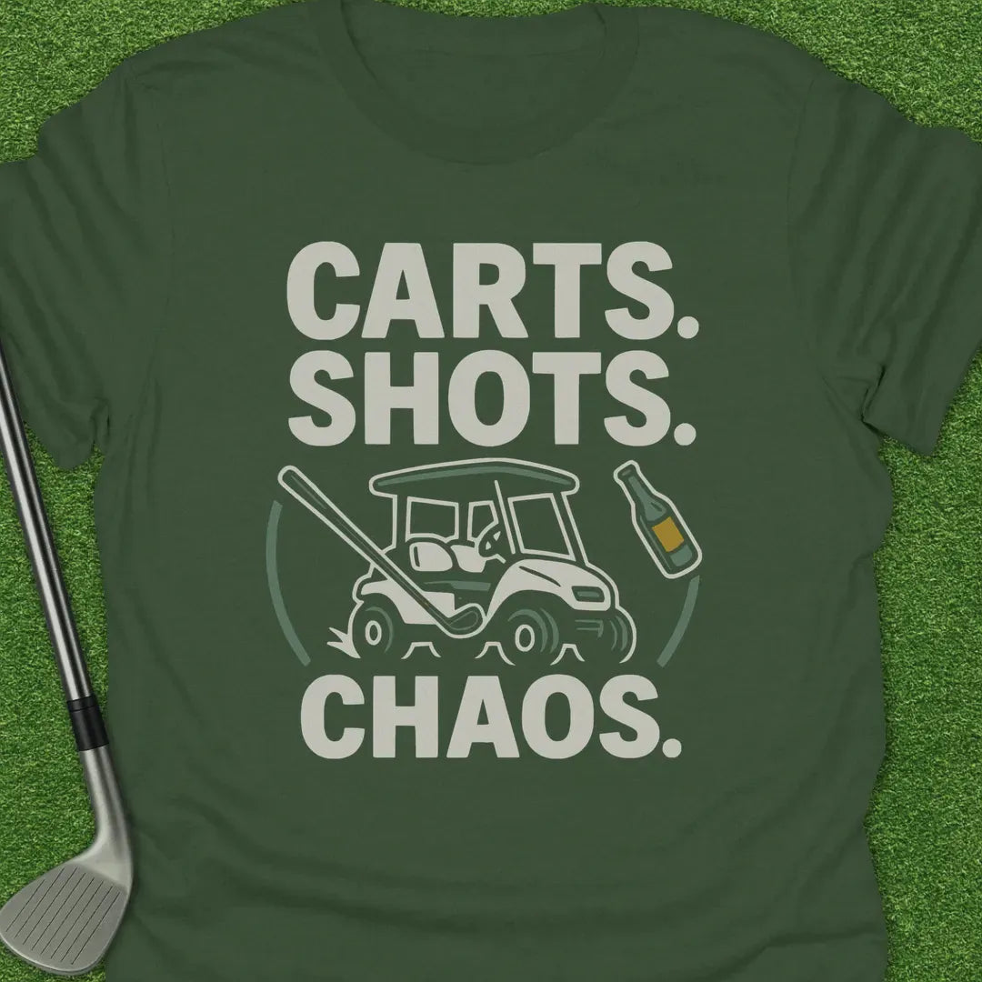 Military Green / S Carts Shots Chaos T-Shirt