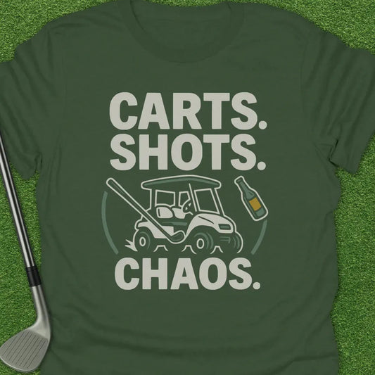 Military Green / S Carts Shots Chaos T-Shirt