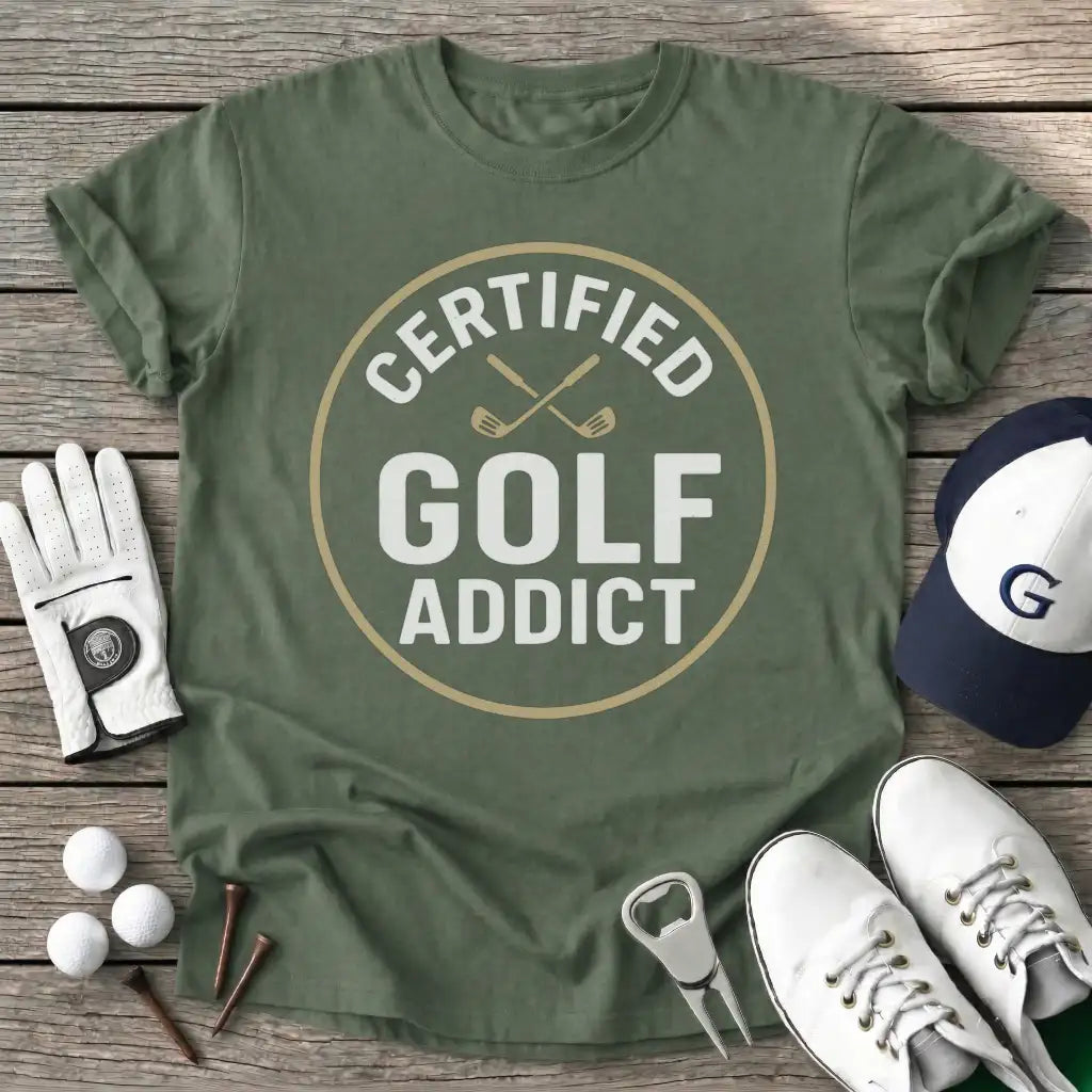 Military Green / S Certified Golf T-Shirt