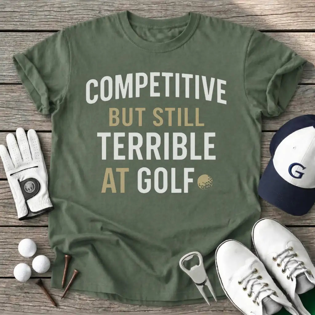 Military Green / S Competitive But T-Shirt