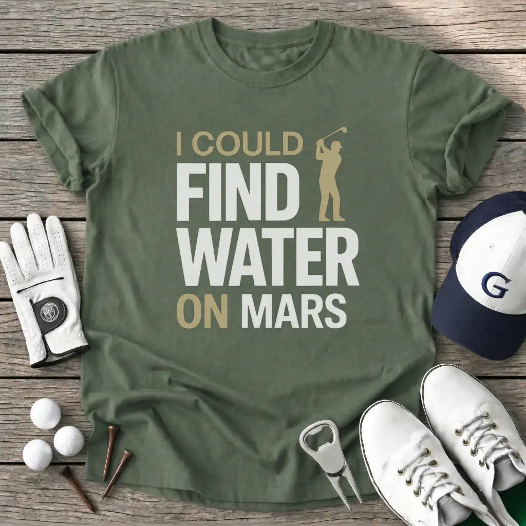 Military Green / S Could Find Water T-Shirt