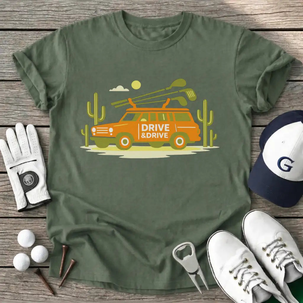 Military Green / S Drive Drive T-Shirt