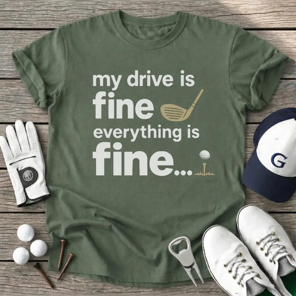 Military Green / S Drive Fine T-Shirt