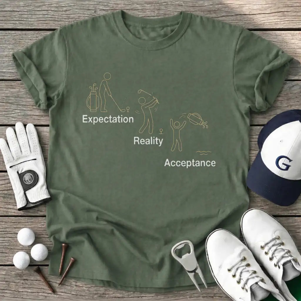 Military Green / S Expectation Reality T-Shirt