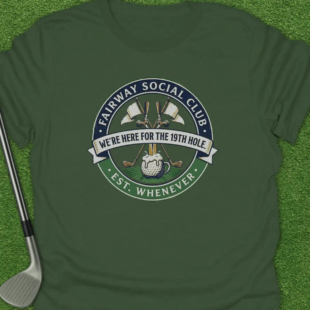 Military Green / S Fairway Social Club T-Shirt